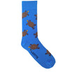 Bamboo Western Swamp Turtle Blue Patterned Socks | Lafitte | Socks For Him &amp; For Her | Thirty 16 Williamstown