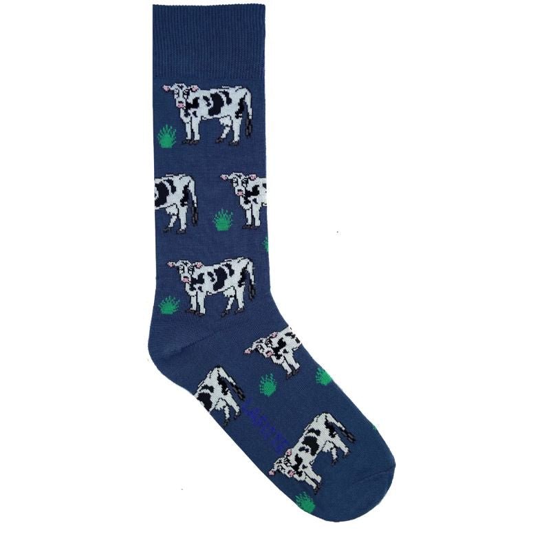 Cow Airforce Patterned Sock | Lafitte | Socks For Him &amp; For Her | Thirty 16 Williamstown