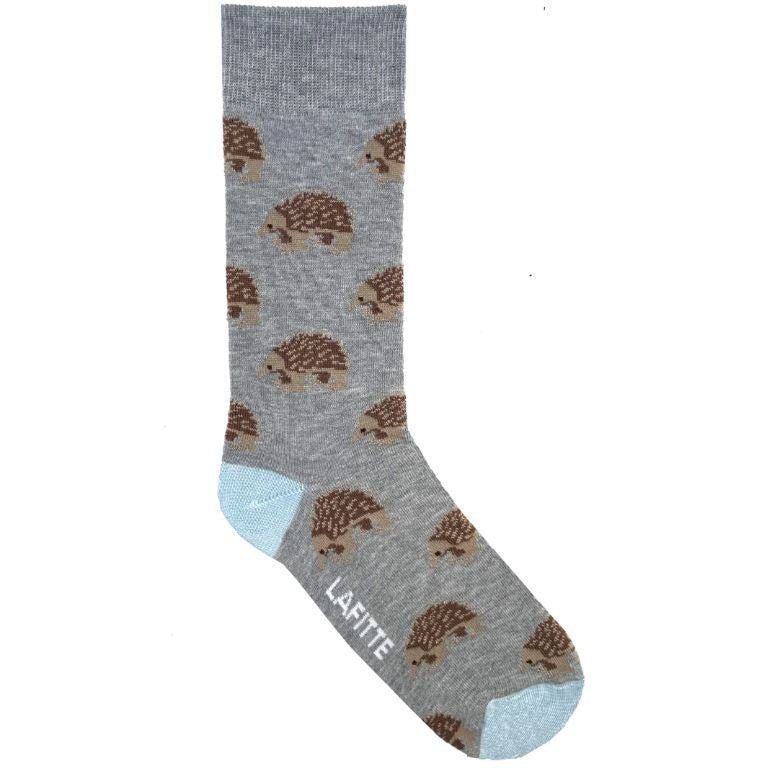 Echidna Marle Grey Patterned Socks | Lafitte | Socks For Him &amp; For Her | Thirty 16 Williamstown