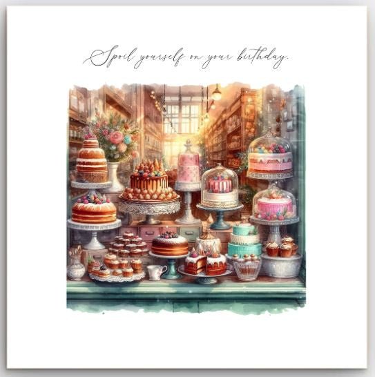 Greeting Card - Cake Shop | Basically Paper | Greeting Cards | Thirty 16 Williamstown