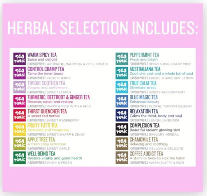 Herbal Selection 30 Teabags | Tea Tonic | Tea &amp; Accessories | Thirty 16 Williamstown