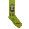 Protea Lime Patterned Sock | Lafitte | Socks For Him &amp; For Her | Thirty 16 Williamstown