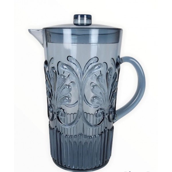 Acrylic Pitcher Scollop - Blue | Flair Gifts & Home | Serving Ware | Thirty 16 Williamstown