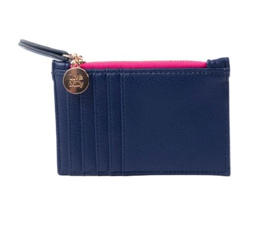 Card Wallet - Navy | Liv & Milly | Women's Accessories | Thirty 16 Williamstown