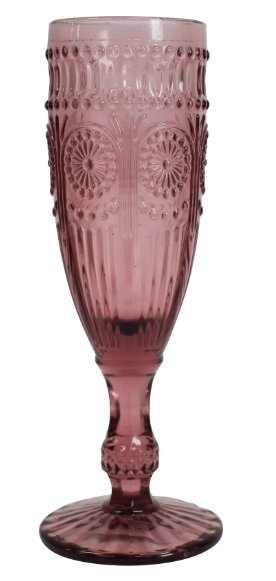 Champagne Flute - Dark Pink | LaVida | Glasses &amp; Jugs | Thirty 16 Williamstown