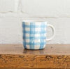 Cornflower Blue Gingham Mug | Noss | Mugs &amp; Cups | Thirty 16 Williamstown