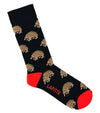Echidna Black Patterned Socks | Lafitte | Socks For Him &amp; For Her | Thirty 16 Williamstown