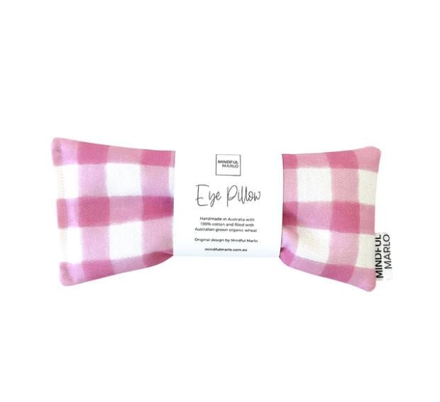 Eye Pillow - Gingham Berry | Mindful Marlo | Heat Packs, Eye Pillows & Masks | Thirty 16 Williamstown