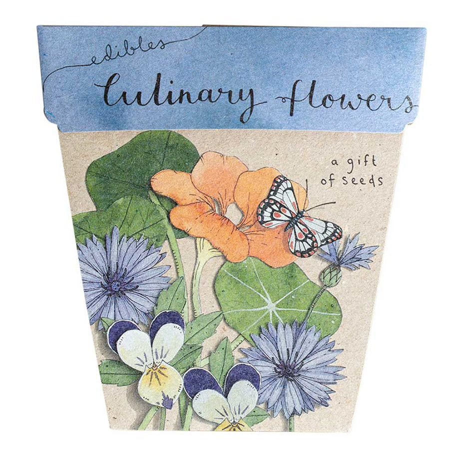 Gift of Seeds Card - Edible Culinary Flowers | Sow 'n Sow | Home Garden | Thirty 16 Williamstown
