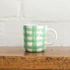Green Gingham Mug | Noss | Mugs &amp; Cups | Thirty 16 Williamstown