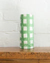 Green Gingham Vase - Medium | Noss | Decorator | Thirty 16 Williamstown