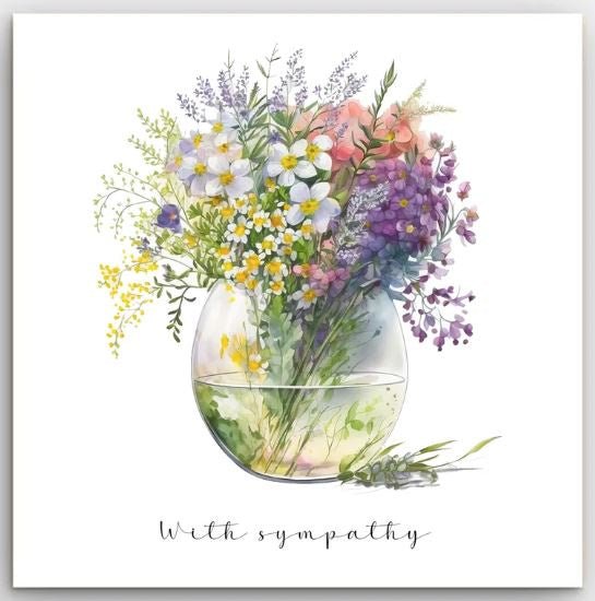 Greeting Card - Flower Vase | Basically Paper | Greeting Cards | Thirty 16 Williamstown
