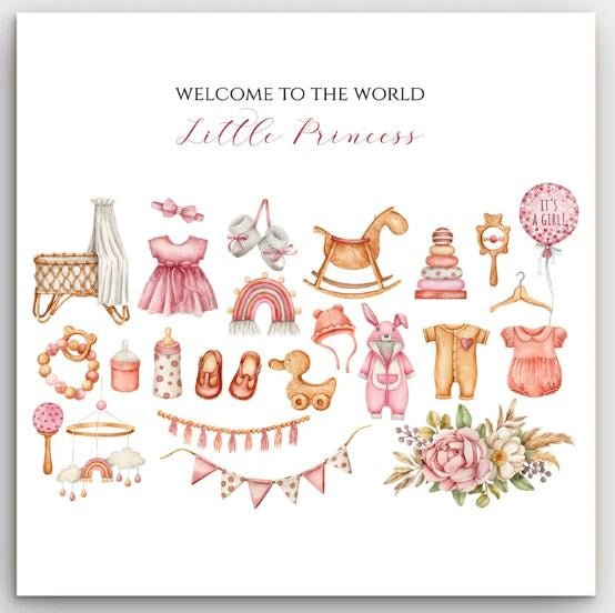 Greeting Card - Little Princess | Basically Paper | Greeting Cards | Thirty 16 Williamstown