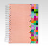 Journal - Check Pattern + Peach Scallop | Rhicreative | Stationery | Thirty 16 Williamstown