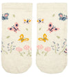 Organic Baby Socks Jacquard Dancing Butterflies | Toshi | Baby &amp; Toddler Socks &amp; Tights | Thirty 16 Williamstown