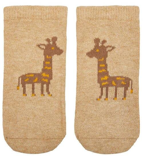 Organic Baby Socks Jacquard Mr Giraffe | Toshi | Baby & Toddler Socks & Tights | Thirty 16 Williamstown