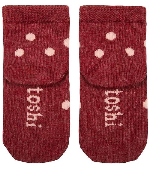 Organic Baby Socks - Jacquard Rosewood | Toshi | Baby & Toddler Socks & Tights | Thirty 16 Williamstown
