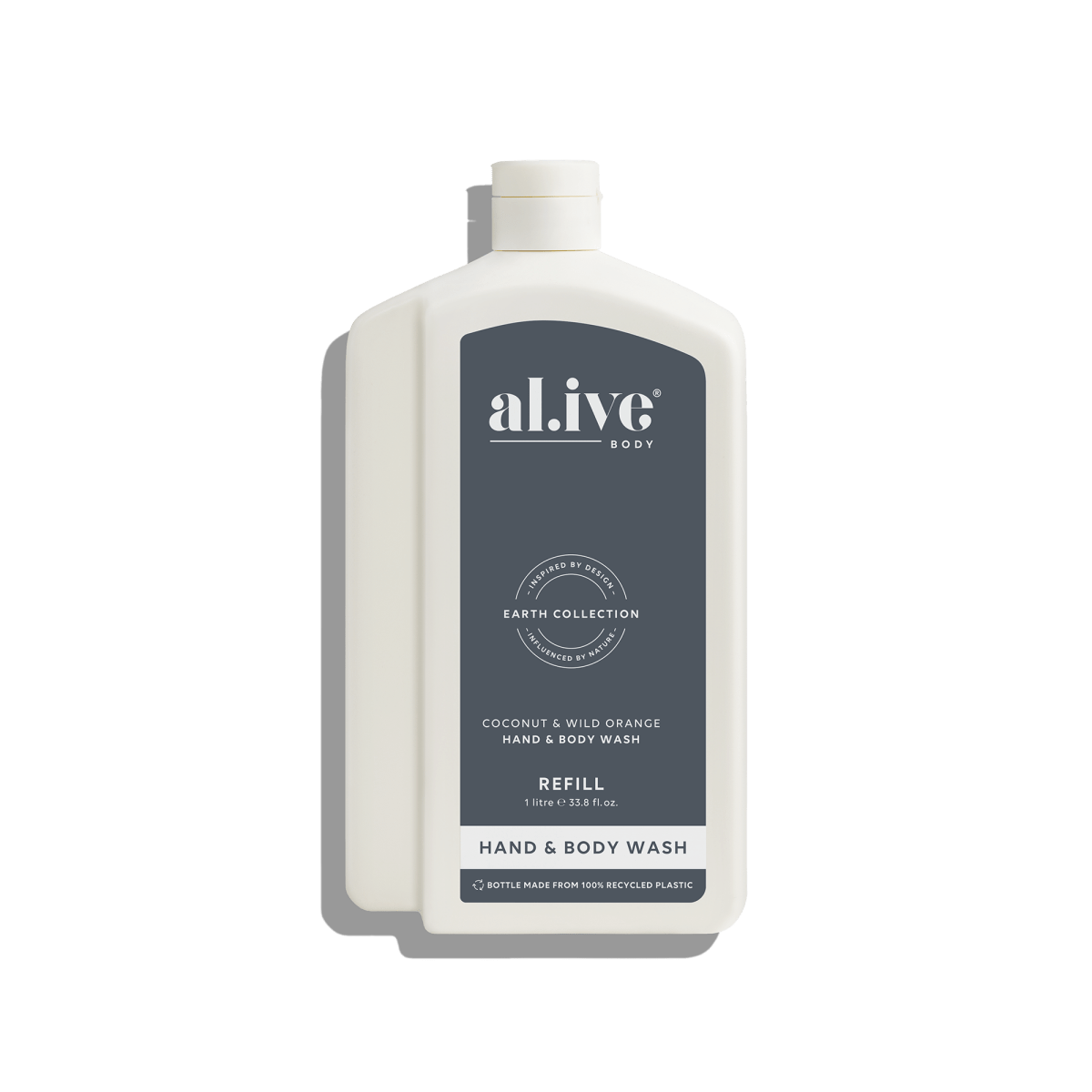 1 LT Hand & Body Wash REFILL - Coconut & Wild Orange | Al.ive Body | Body Lotion & Wash | Thirty 16 Williamstown