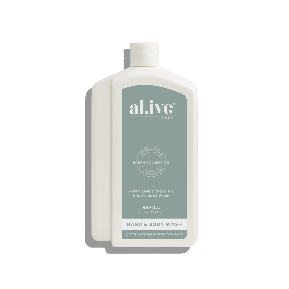 1 LT Hand & Body Wash REFILL - Green Pepper & Lotus | Al.ive Body | Body Lotion & Wash | Thirty 16 Williamstown