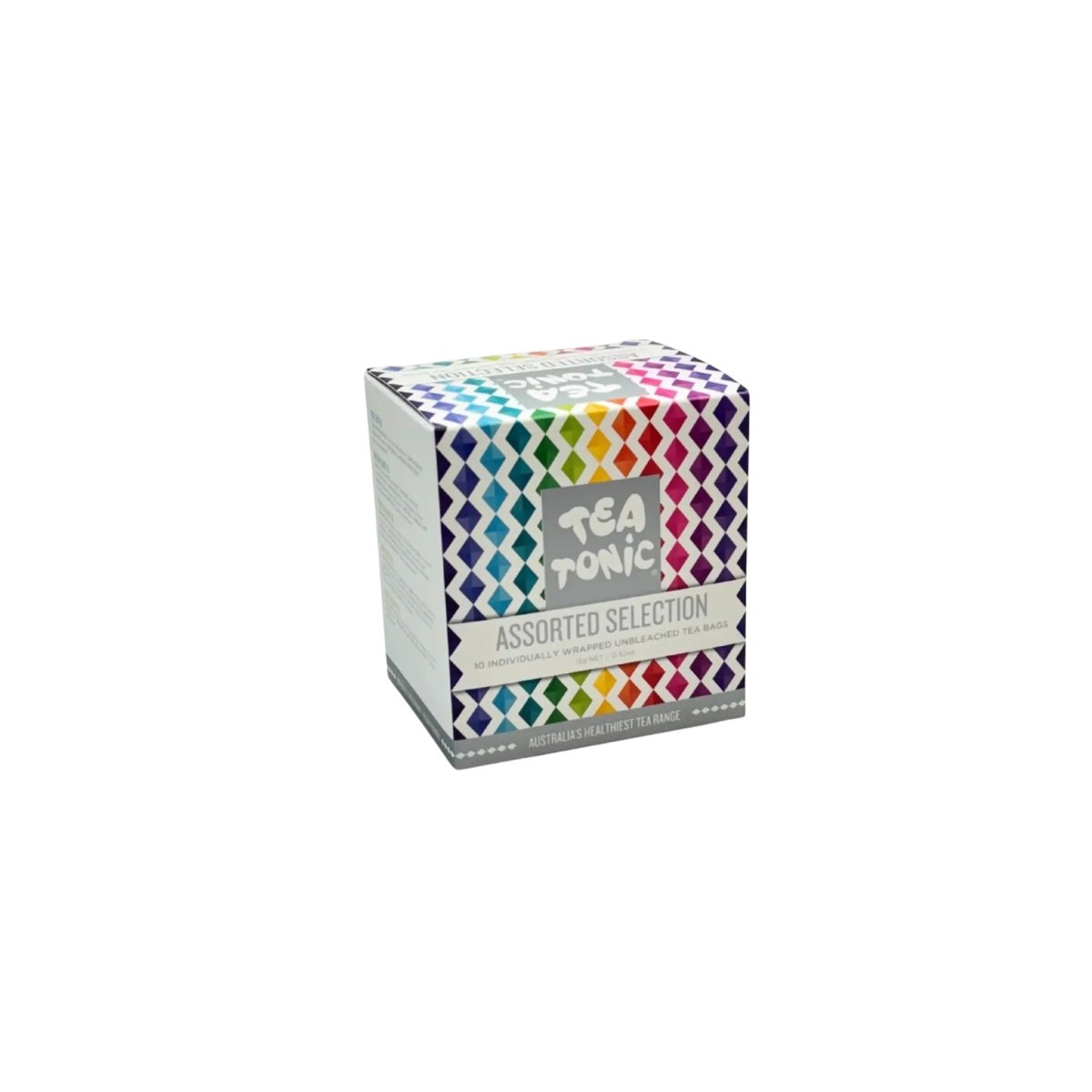 10 Teabag Box - Colourful | Tea Tonic | Tea &amp; Accessories | Thirty 16 Williamstown