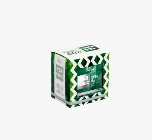 10 Teabag Box - Green | Tea Tonic | Tea & Accessories | Thirty 16 Williamstown