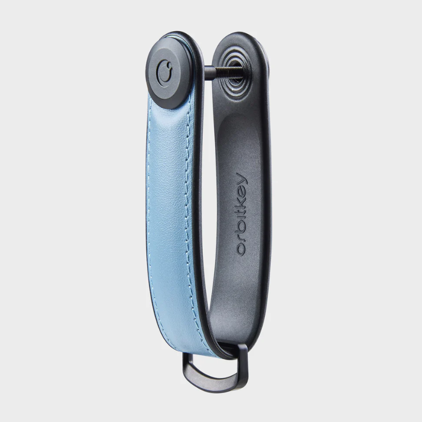 Key Organiser Hybrid Leather - Lake Blue