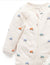 2 Piece Zip Growsuit - Farm Vehicle Print | Purebaby | Baby & Toddler Growsuits & Rompers | Thirty 16 Williamstown