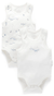 2 Pkt Singlet Bodysuit - Vanilla Nautica | Purebaby | Baby & Toddler Bodysuits & Singlets | Thirty 16 Williamstown