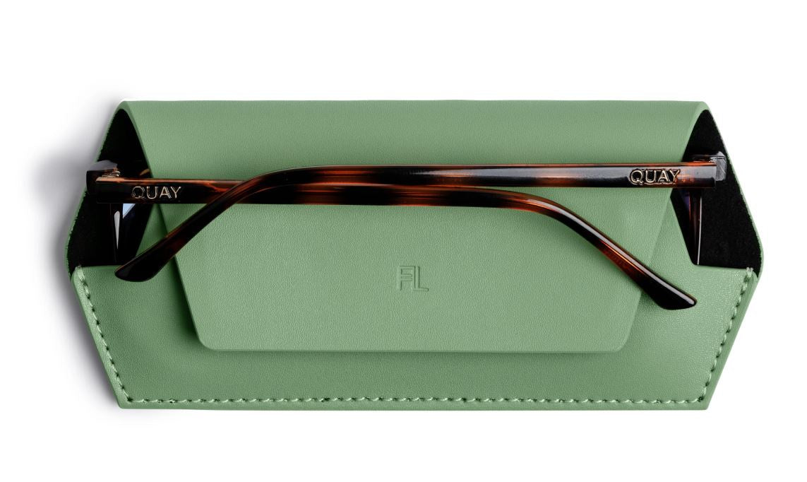 Slimline Glasses Case - Sage