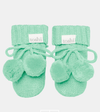 Organic Booties Marley -Sweet Pea 000