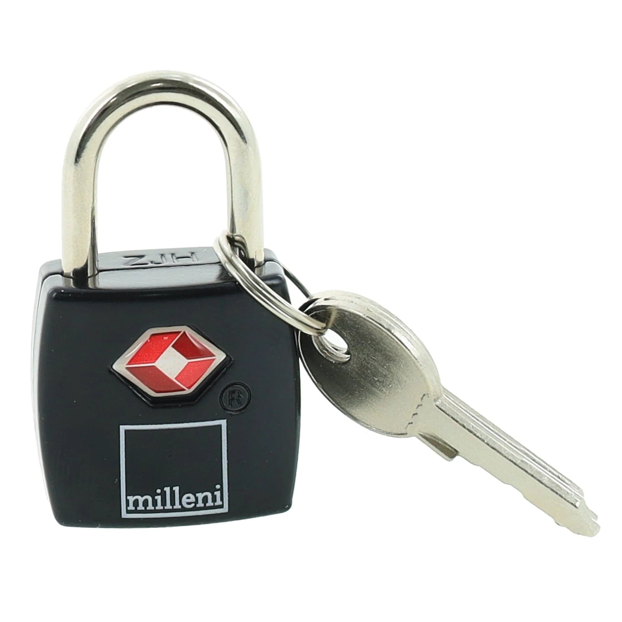 2PK Travel Luggage Suitcase Secure Safety TSA Key Lock Black