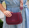 Miki - Burgundy/Maroon