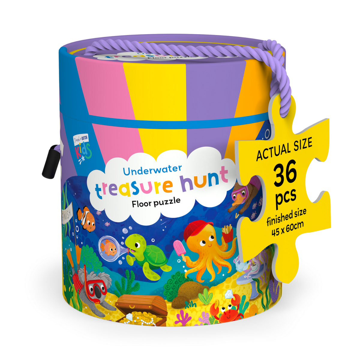 36pc Floor Puzzle: Underwater Treasure Hunt | Diesel & Dutch | Toddler Puzzles & Games | Thirty 16 Williamstown