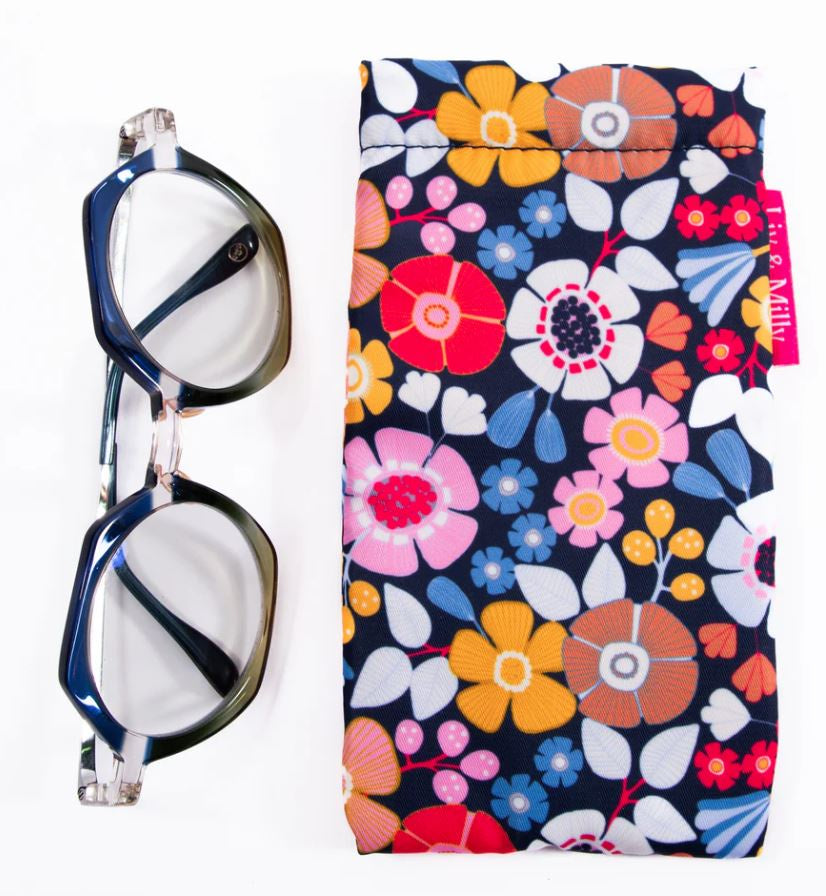 Glasses Case - Flowers