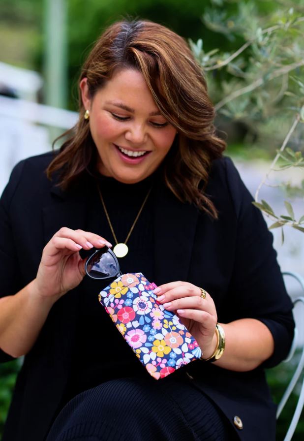 Glasses Case - Flowers
