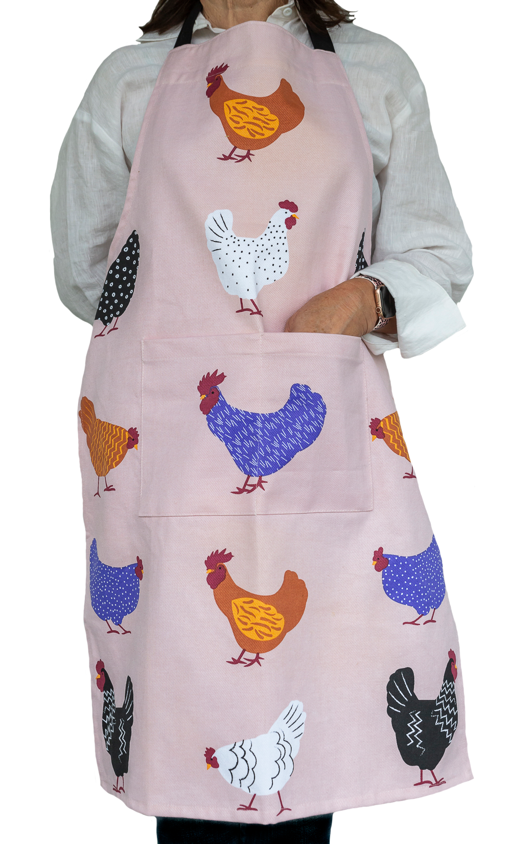 Heavy Drill Apron - Bright Hens