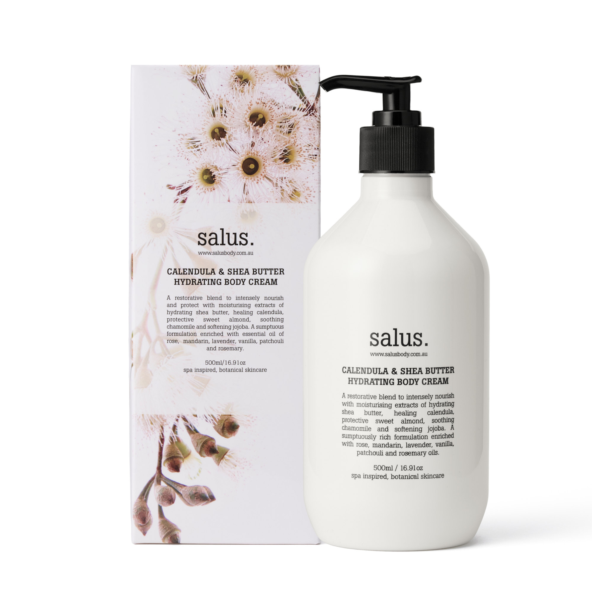 Calendula &amp; Shea Butter Hydrating Body Cream 500ml