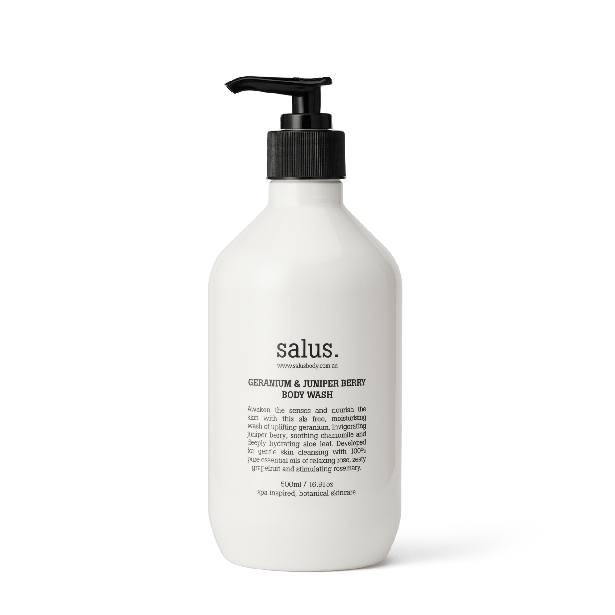 Geranium &amp; Juniper Berry Body Wash 500ml