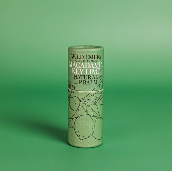 Lip Balm - Macadamia Key Lime Natural