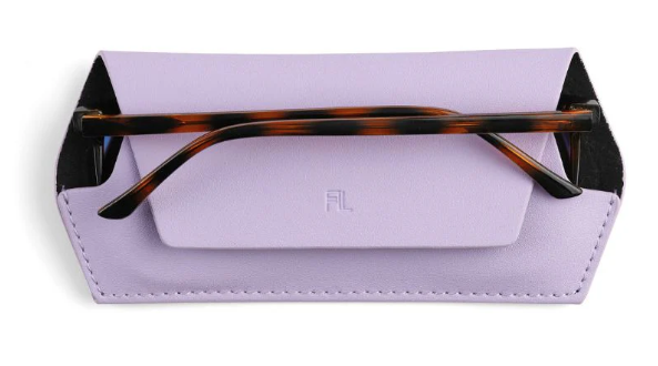 Slimline Glasses Case - Lilac
