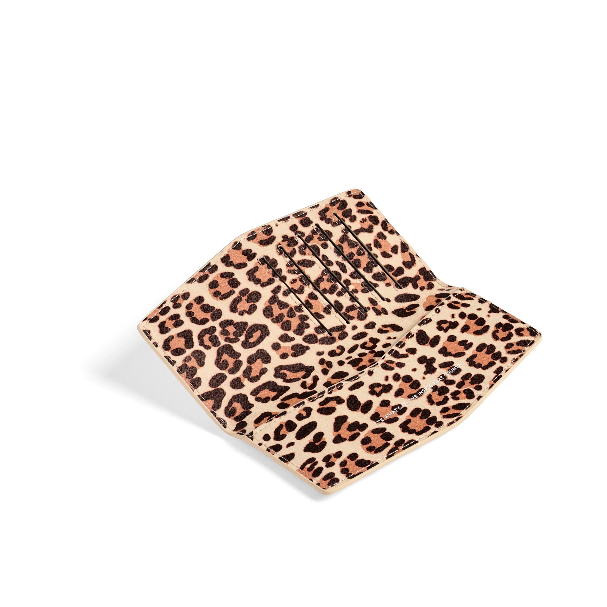 Slimline Wallet - Leopard