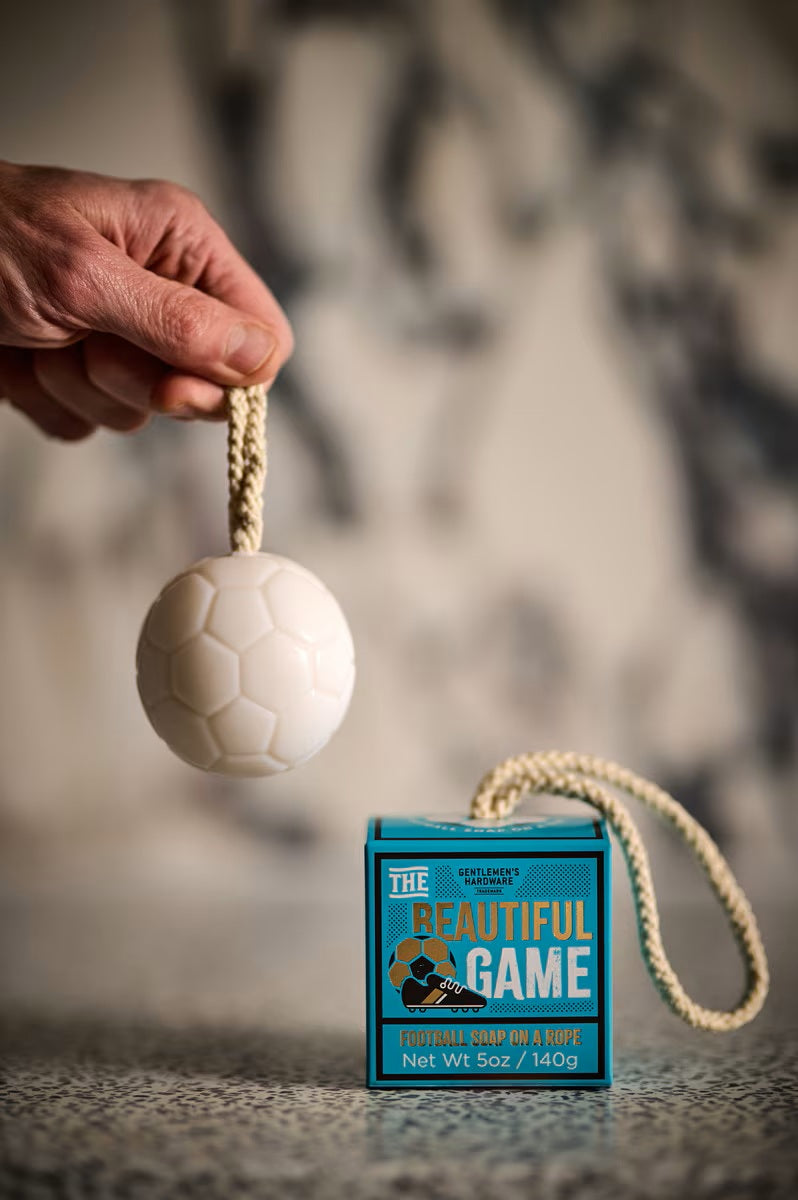 Football Soap On A Rope