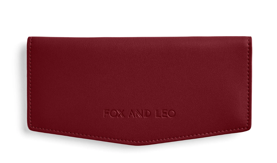 Slimline Wallet -  Burgundy