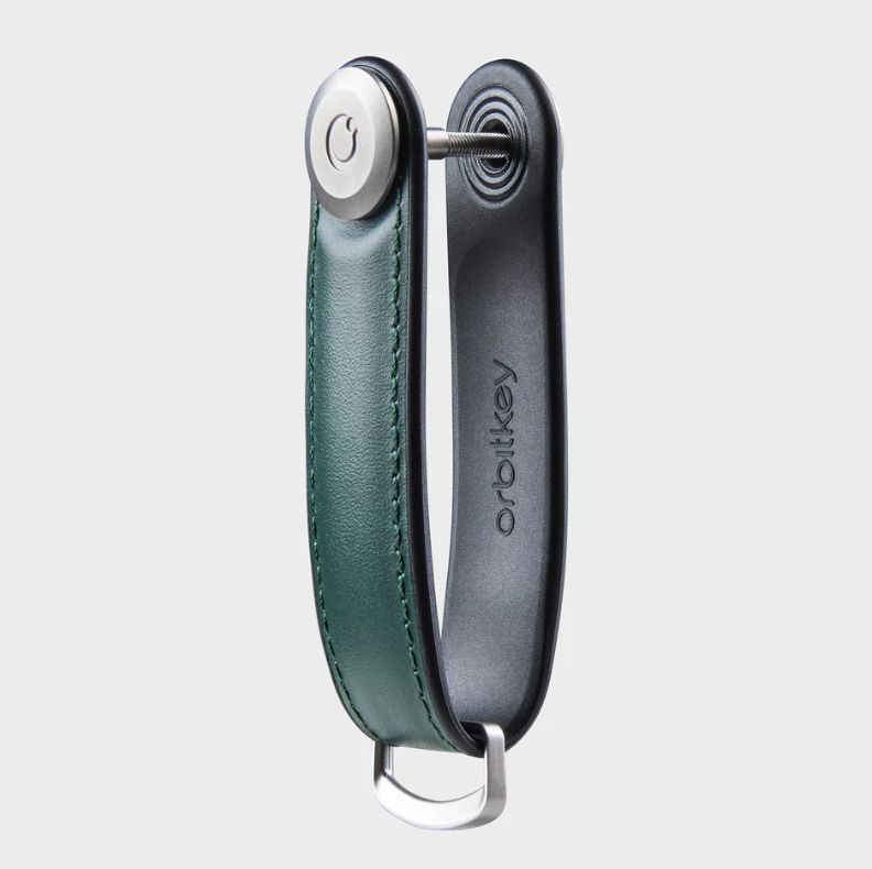 Key Organiser Hybrid Leather - Pine Green