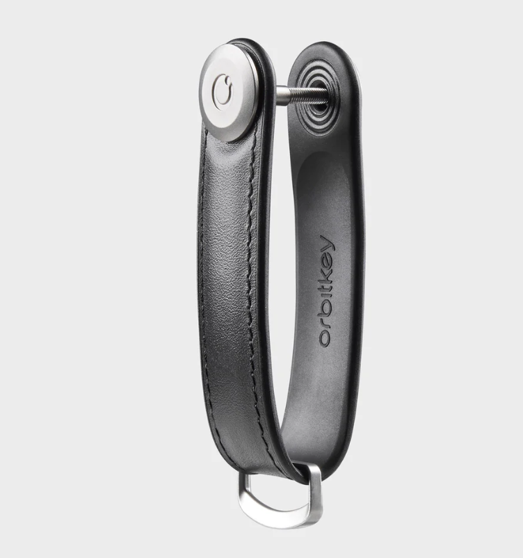 Key Organiser Hybrid Leather - Black