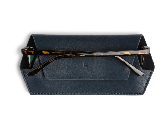 Slimline Glasses Case - Navy