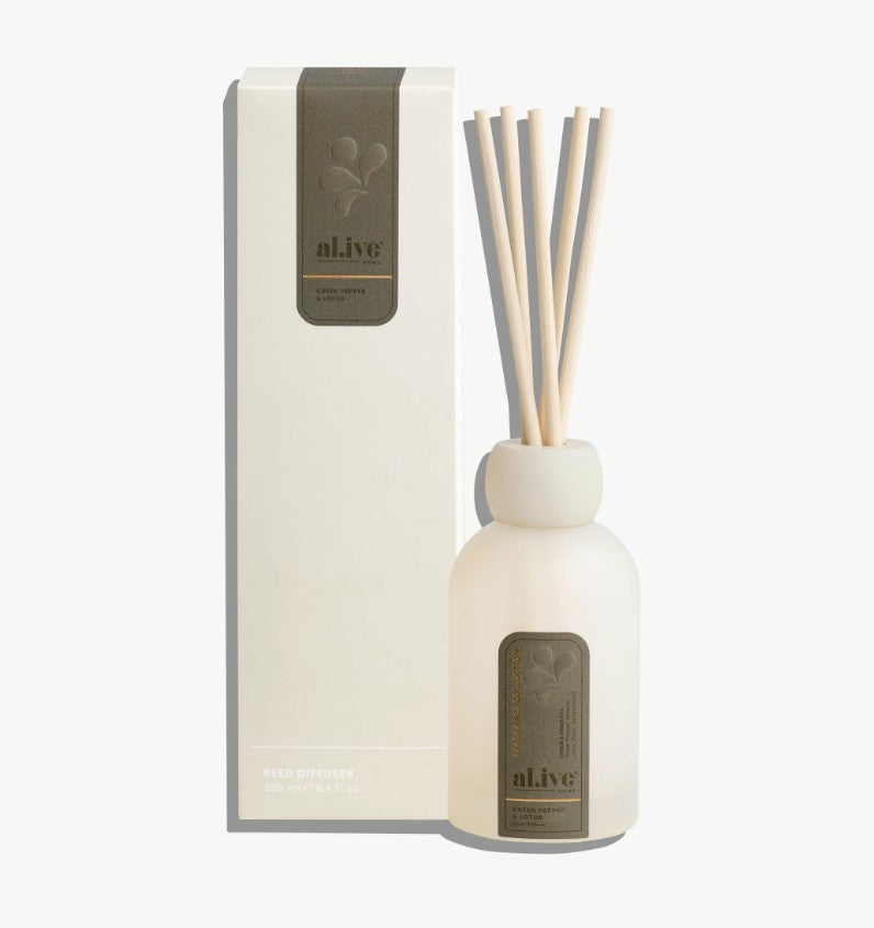 Reed Diffuser - Green Pepper &amp; Lotus