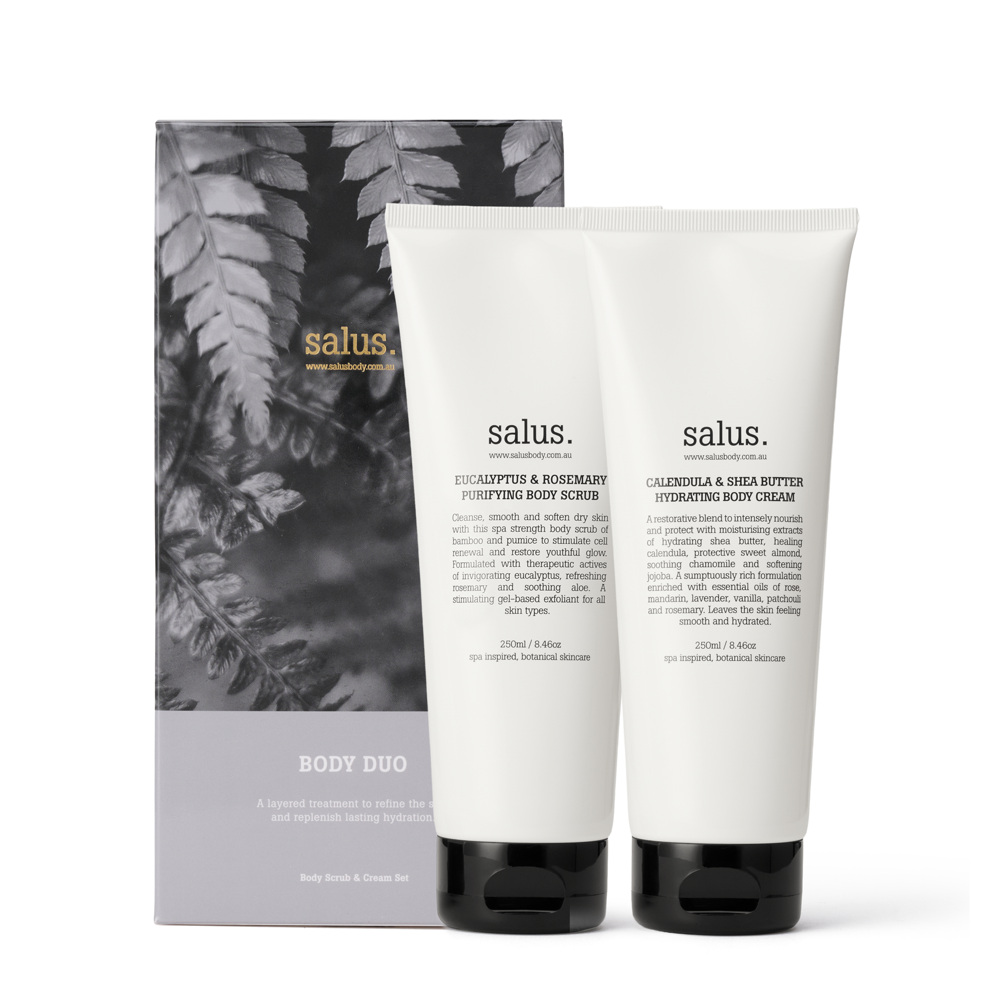 Body Duo - Body Cream &amp; Scrub 250ml