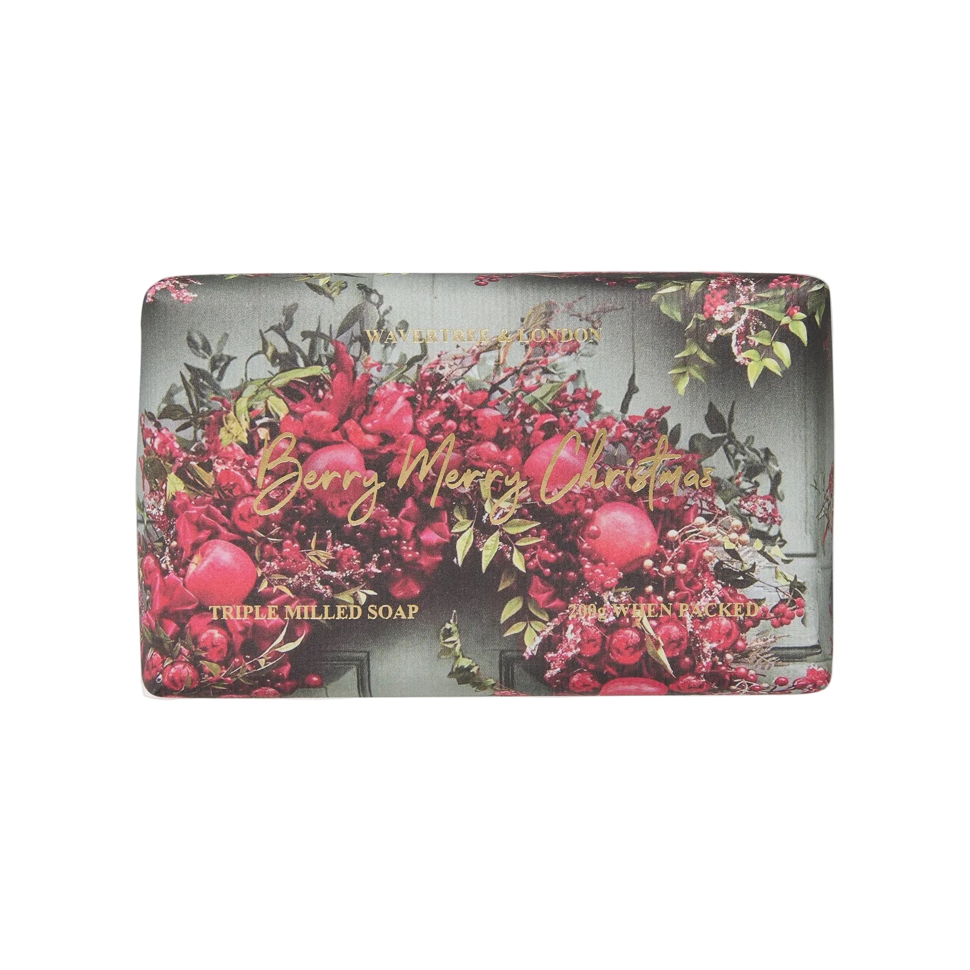 Berry Merry Christmas Soap Bar 200g