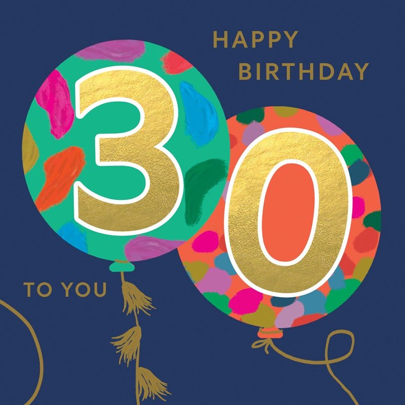 Age Birthday - 30th | Hammond Gower | Greeting Cards | Thirty 16 Williamstown